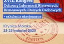 XVIII Kongres Ochrony Informacji Niejawnych, Biznesowych i Danych Osobowych